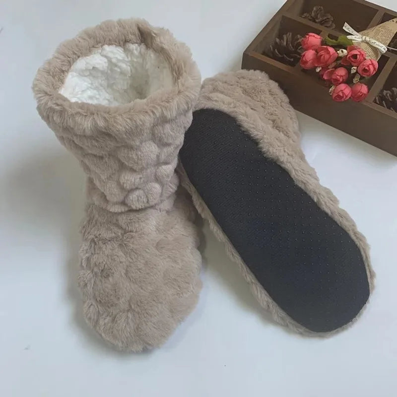 Cuddle Natural Shearling Sock Slippers