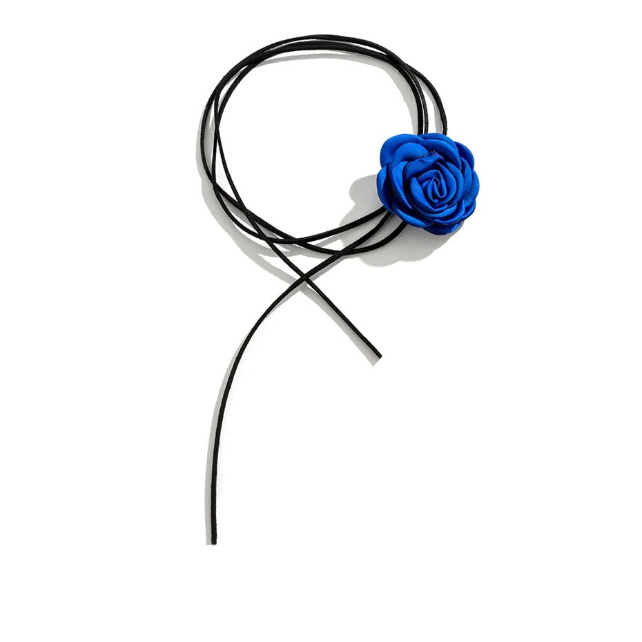 Rare Rose 3D Choker Necklace