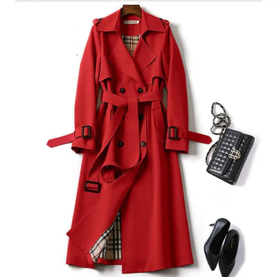 Style Storm Belted Trench Coat