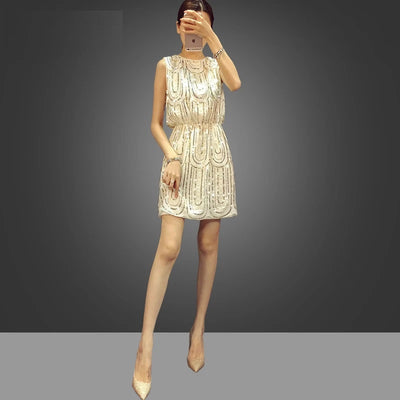 Madelene Shinning Sequin Mini Dress