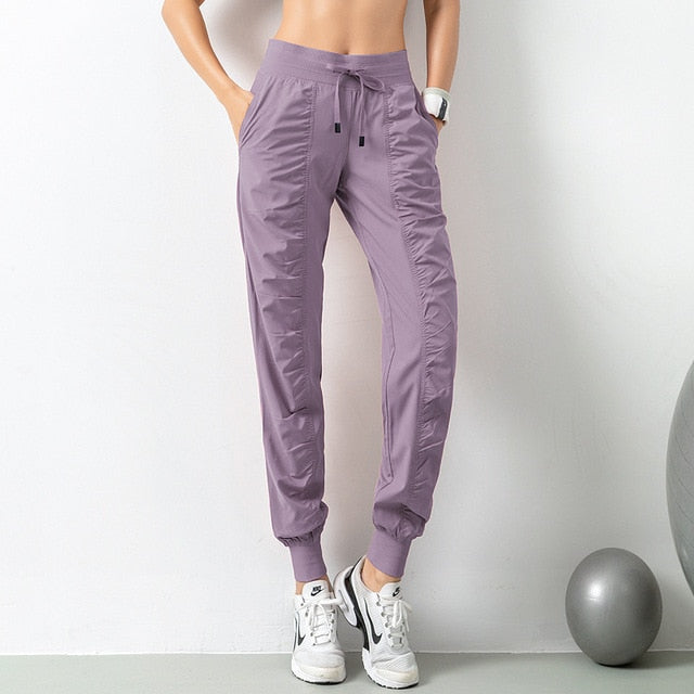 Coco Spring ready Quick Dry joggers bottoms Purple / L