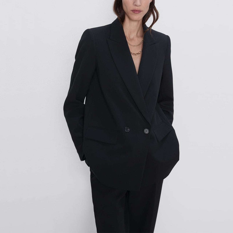 Coco Suit Your Style Oversized Blazer coat black / S