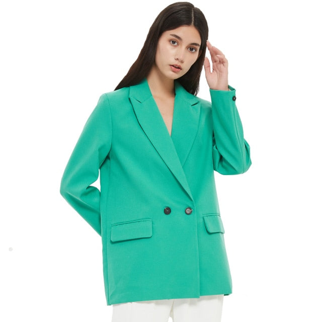 Coco Suit Your Style Oversized Blazer coat green / L