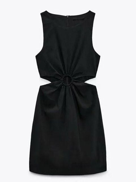 Coco Emma O-Ring Cutout Sleeveless Dress Coco dress Black / XS