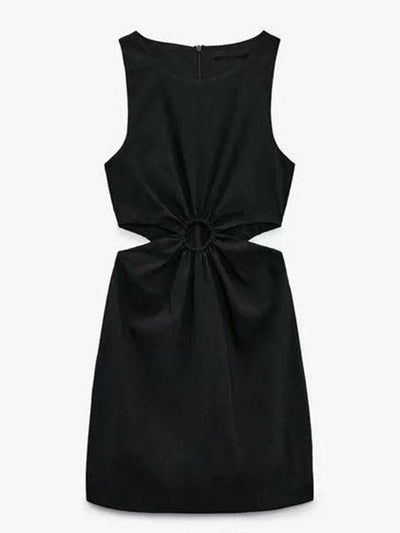 Coco Emma O-Ring Cutout Sleeveless Dress Coco dress Black / XS