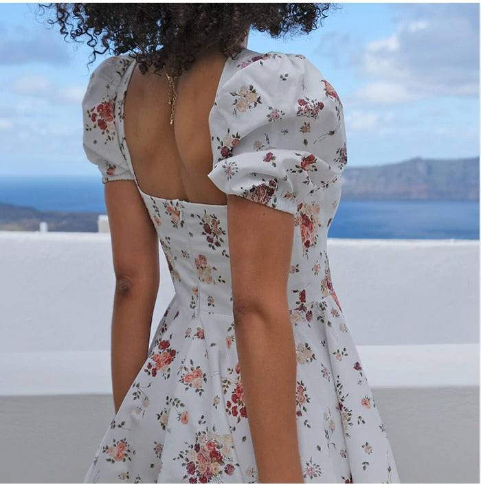 Coco Blooming Sweetheart Neckline Floral Mini Dress Coco dress