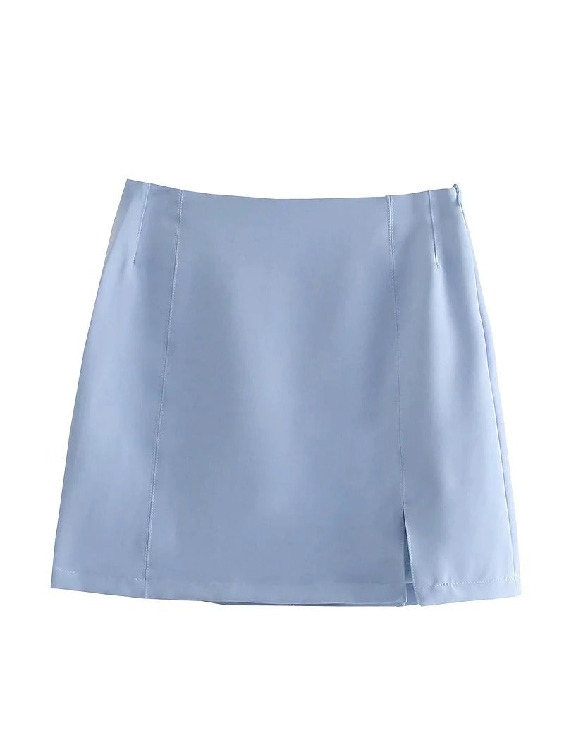 Coco Totally Fabulous Short Blazer & Skirt Suit Coco Set Blue Skirt / S