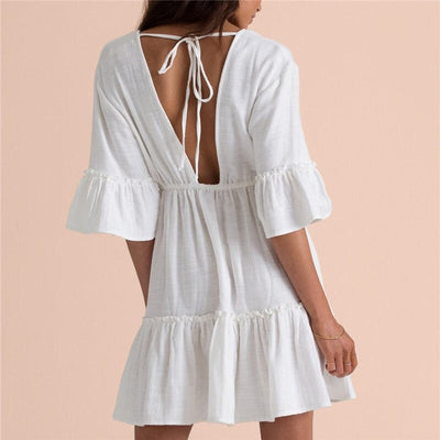 Coco Beachy White mini dress Dress One-Size
