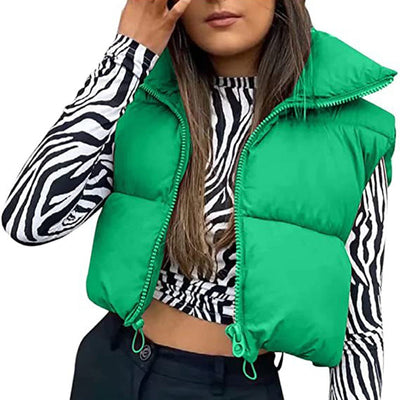 Coco Style Expedition Puffer Vest Puffer Green / S