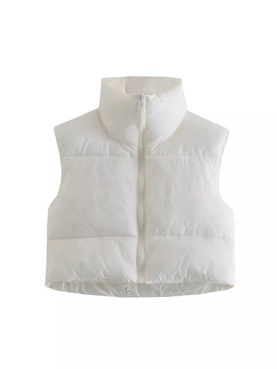 Coco Style Expedition Puffer Vest Puffer White / S