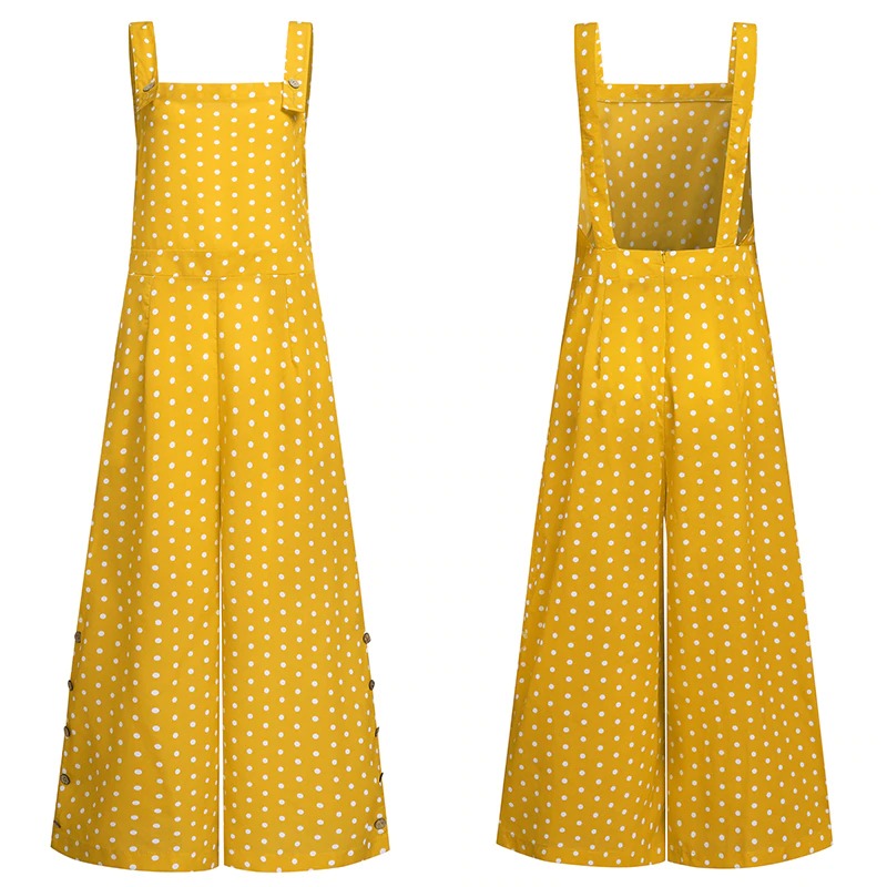 Coco Sophie overalls jumpsuit romper Yellow / S