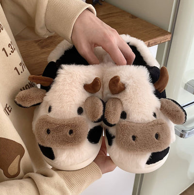 Coco The Cutest Cow Cozy Slippers slippers